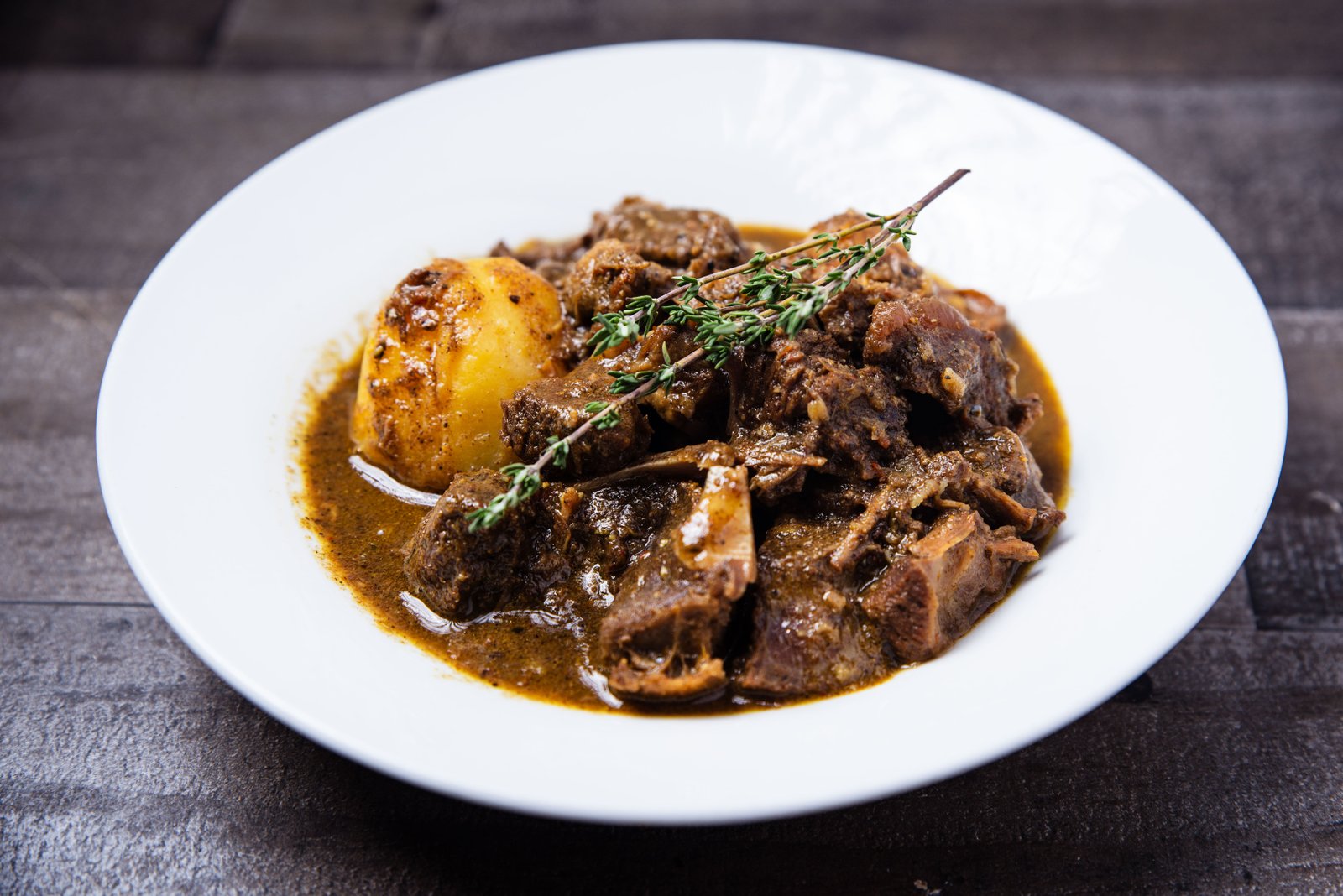 Curry Goat plate